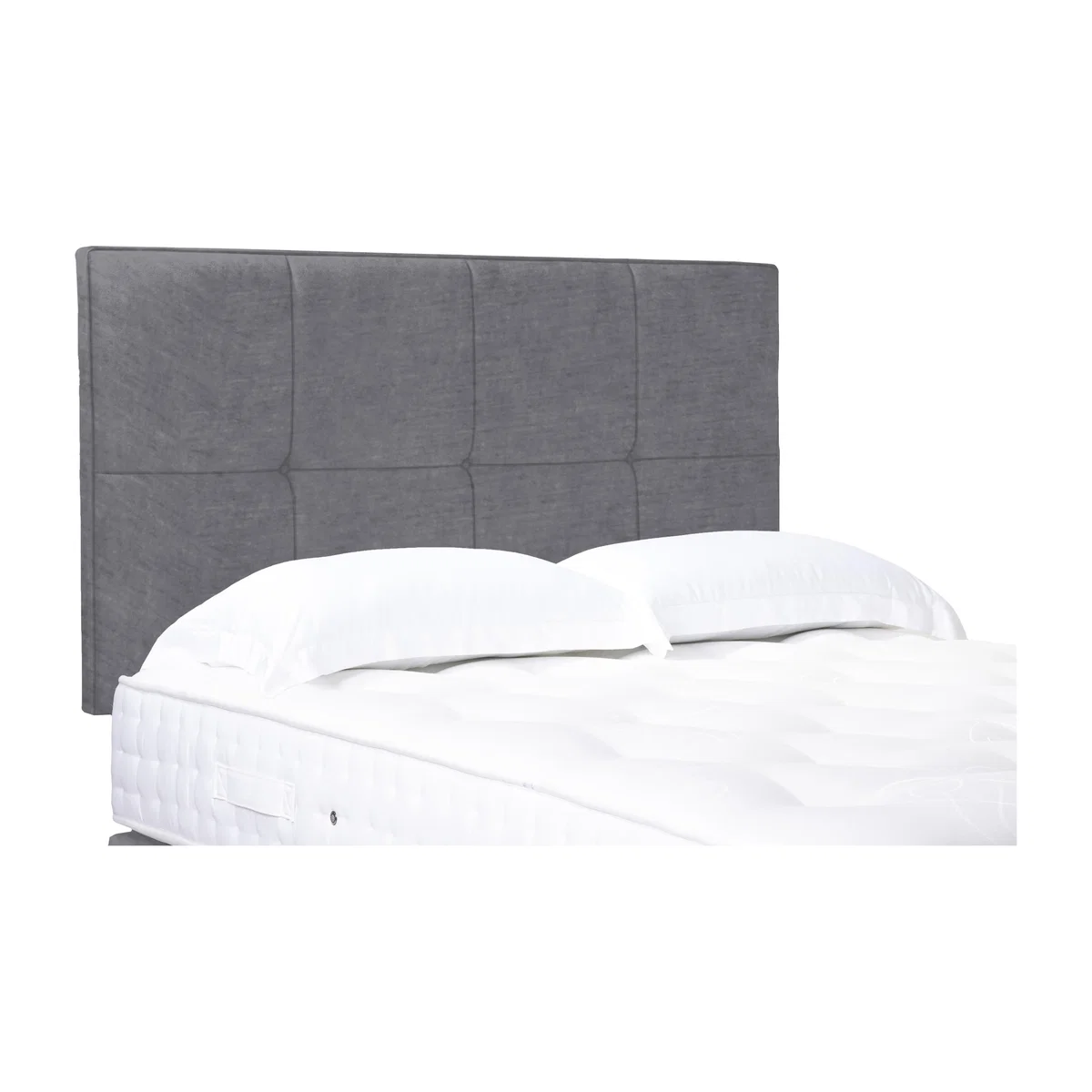Artisan Collection Reigns High Strutted Headboard - Double - Aston Steel – image 1