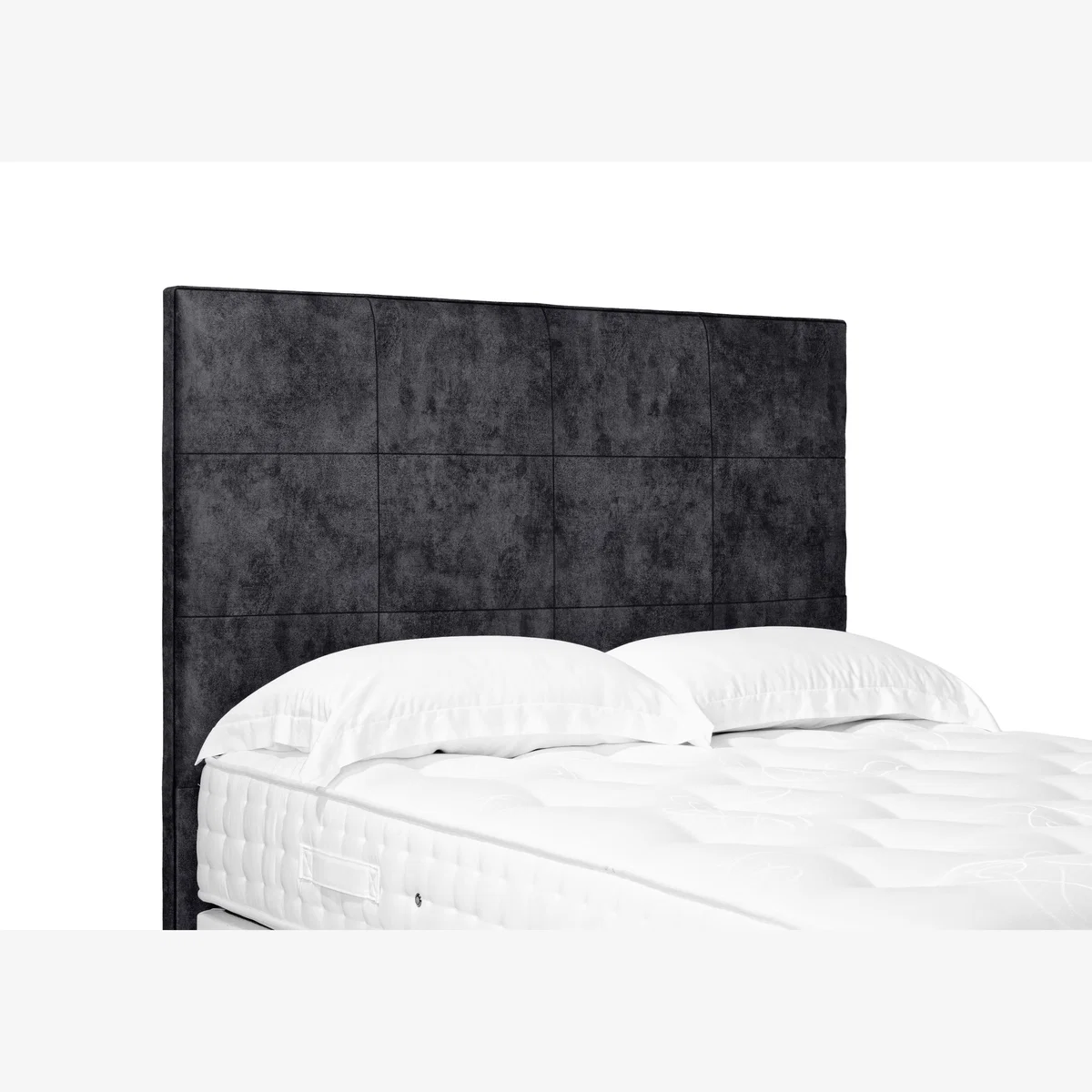 Elwood High Floor Standing Headboard - King Size - Daytona Coal – image 1