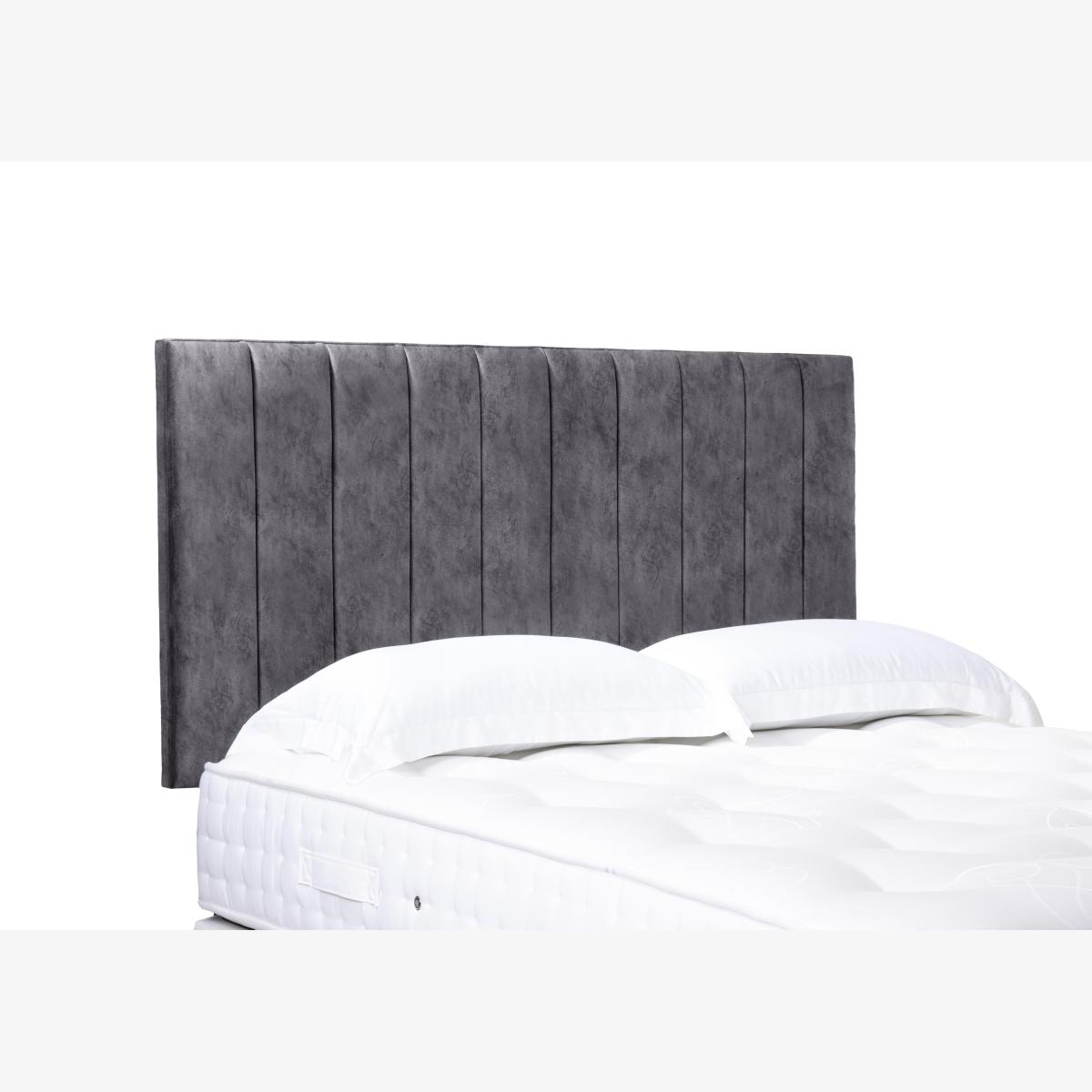 Elyse High Strutted Headboard - Super King - Daytona Grey – image 1