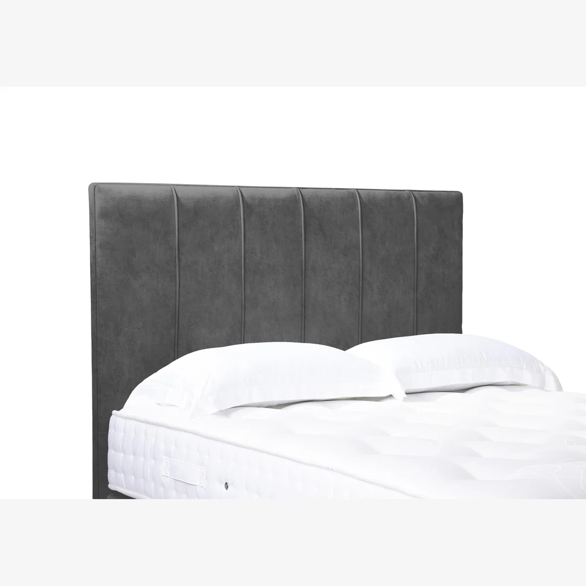 Rhodes High Floor Standing Headboard - Super King - Dapple Mink – image 1