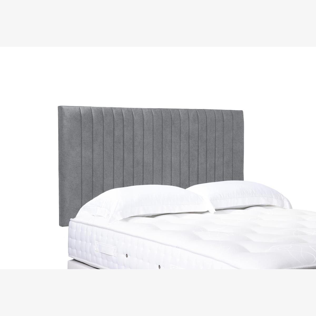 Cadenza High Strutted Headboard - Small Double - Simply Zinc – image 1