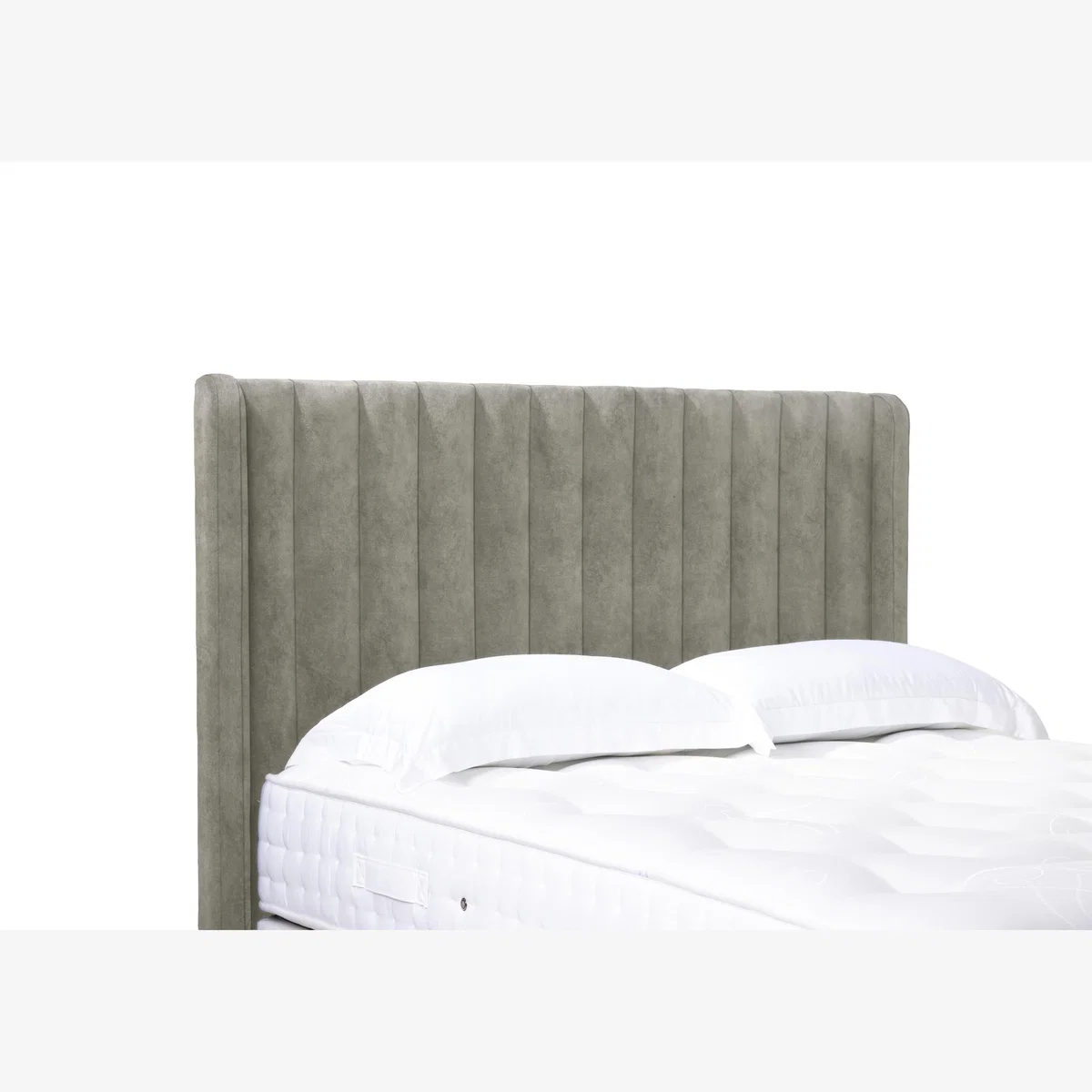 Austin High Floor Standing Headboard - Super King - Dapple Oyster – image 1