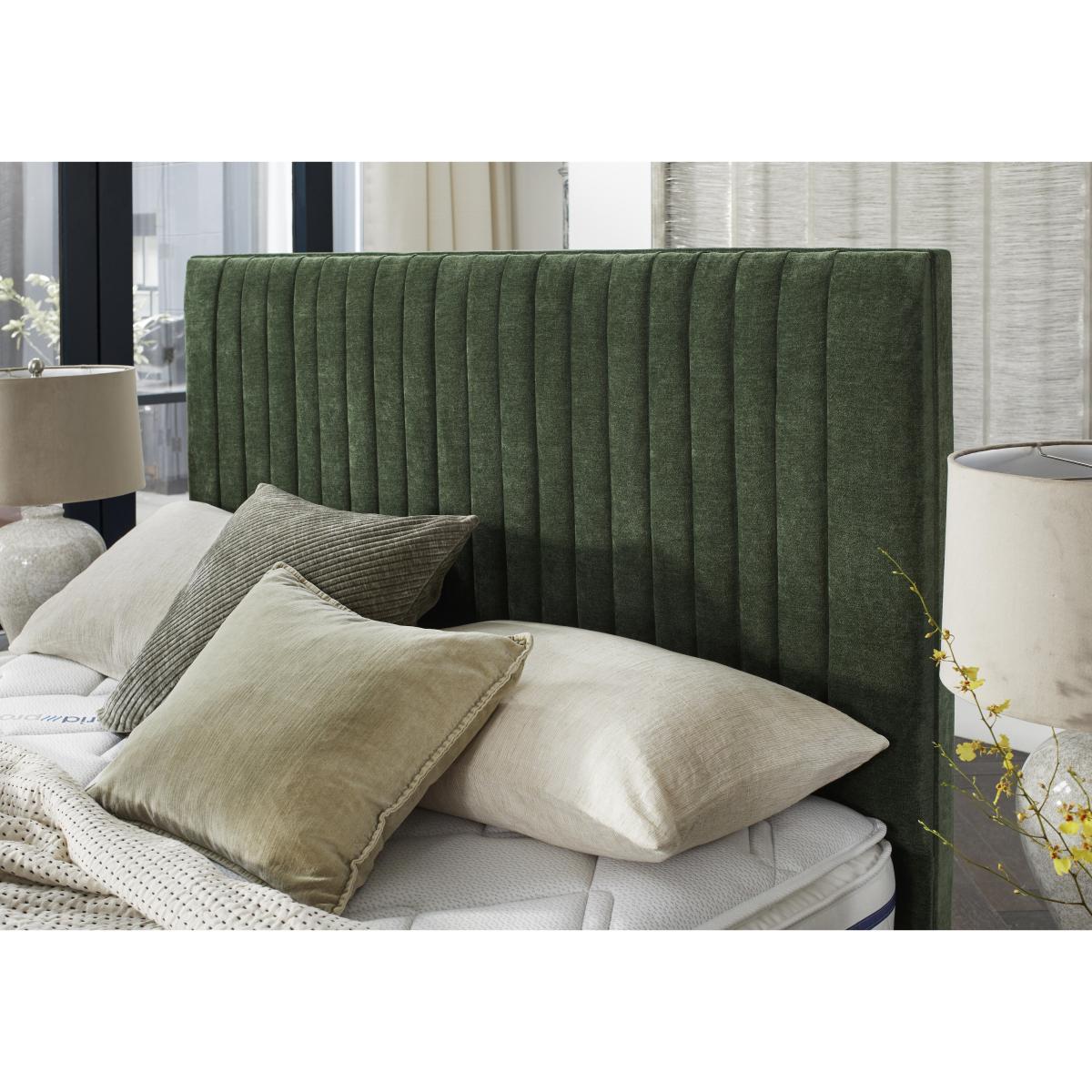Cadenza High Floor Standing Headboard - Super King - Lace Dolphin – image 2