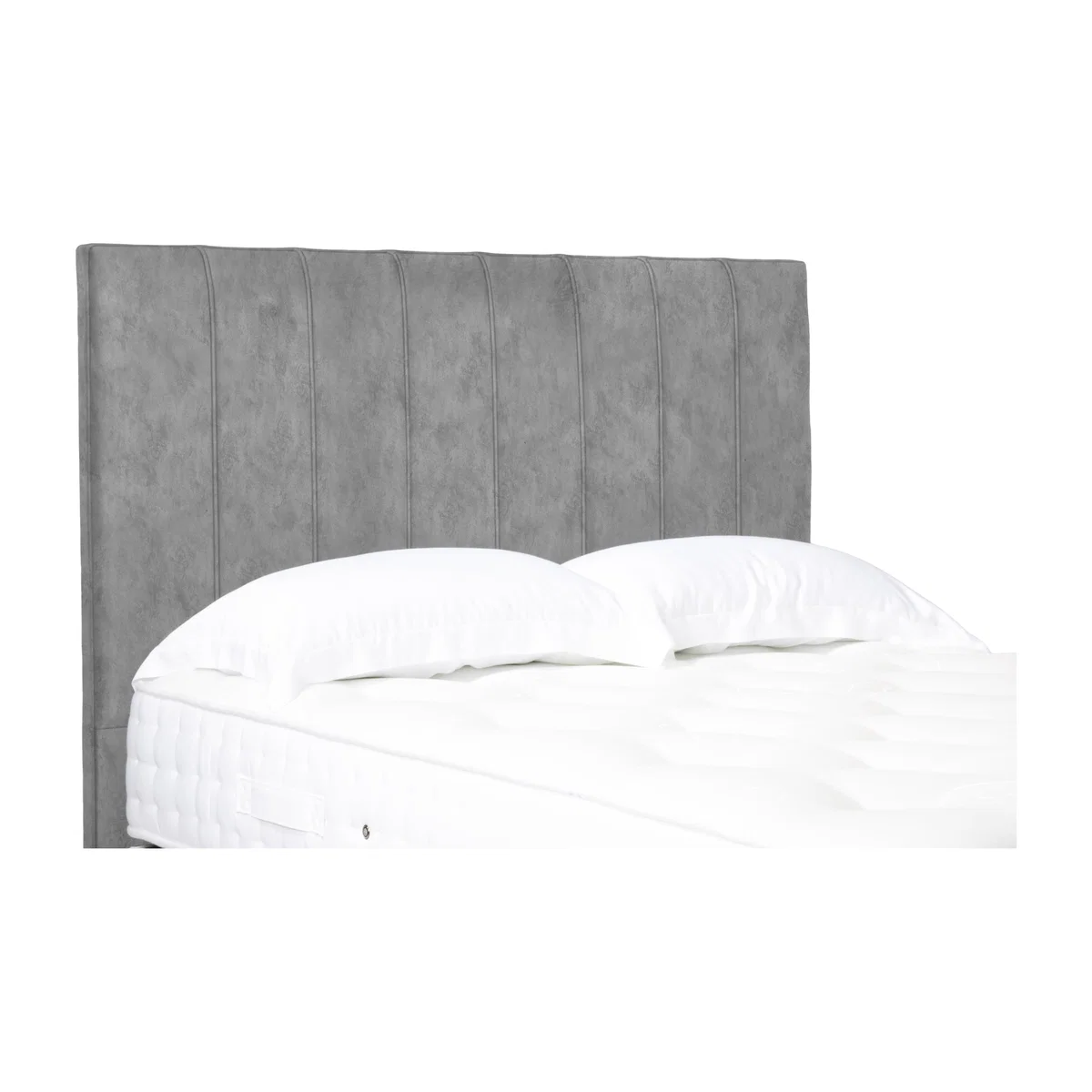 Axel High Floor Standing Headboard - Single - Dapple Sterling – image 1