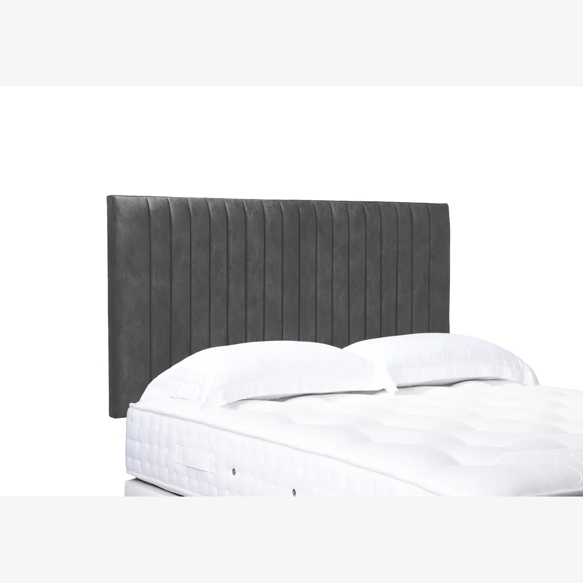 Cadenza High Strutted Headboard - King Size - Dapple Mink – image 1