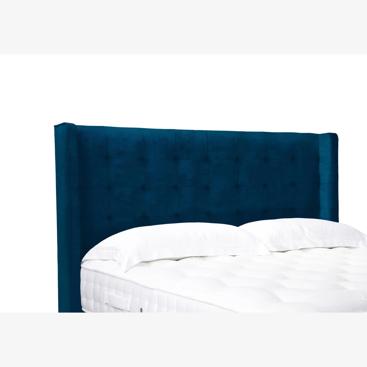 Onyx High Floor Standing Headboard - Single - Plush Pacific – image 1