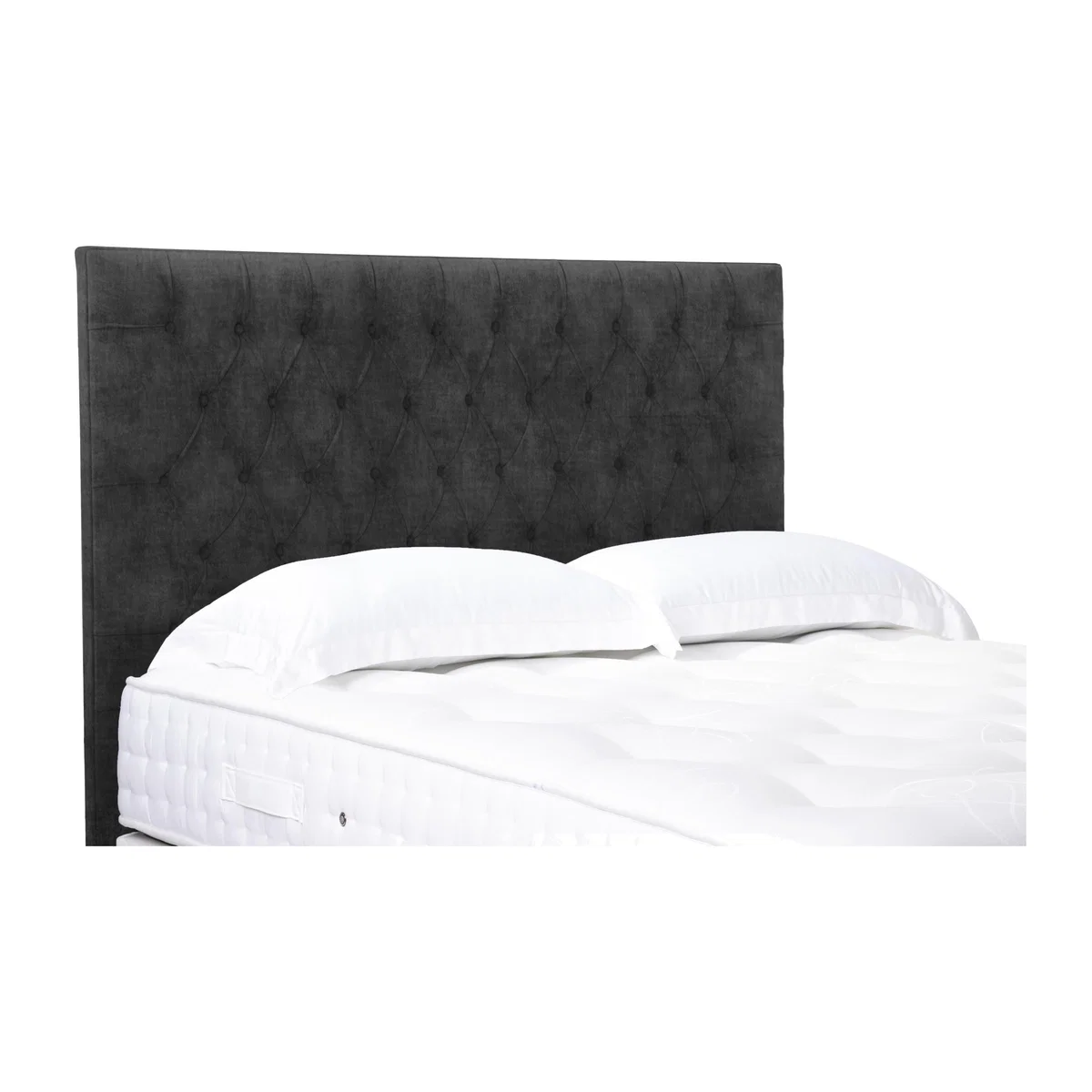 Orton High Floor Standing Headboard - Single - Smokey Quartz – image 1