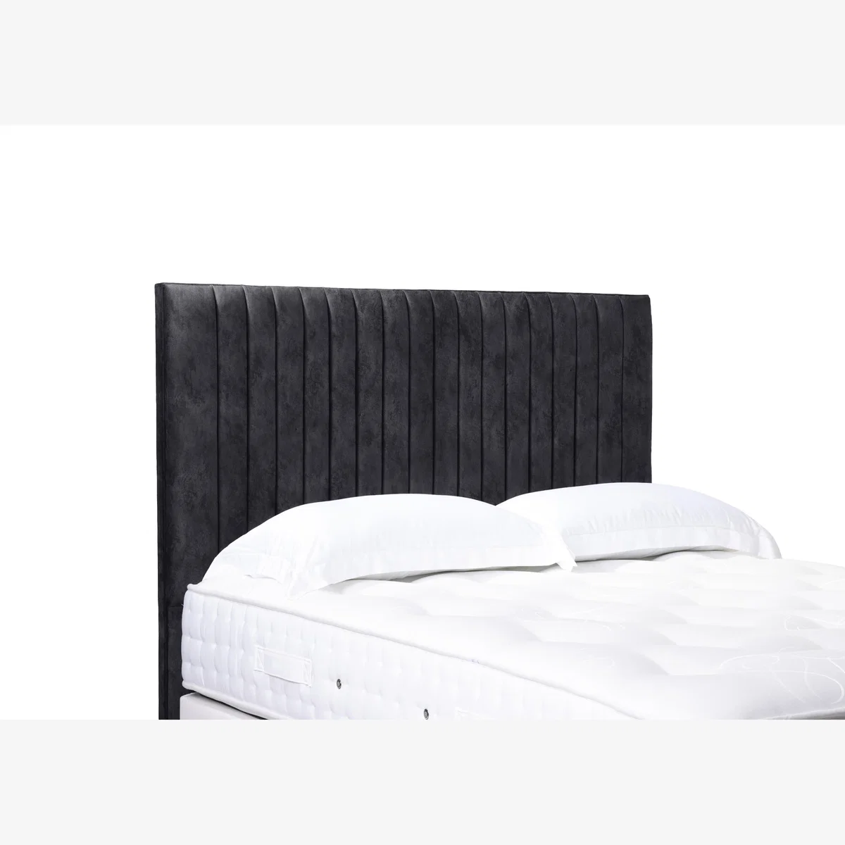 Cadenza High Floor Standing Headboard - Single - Daytona Coal – image 1