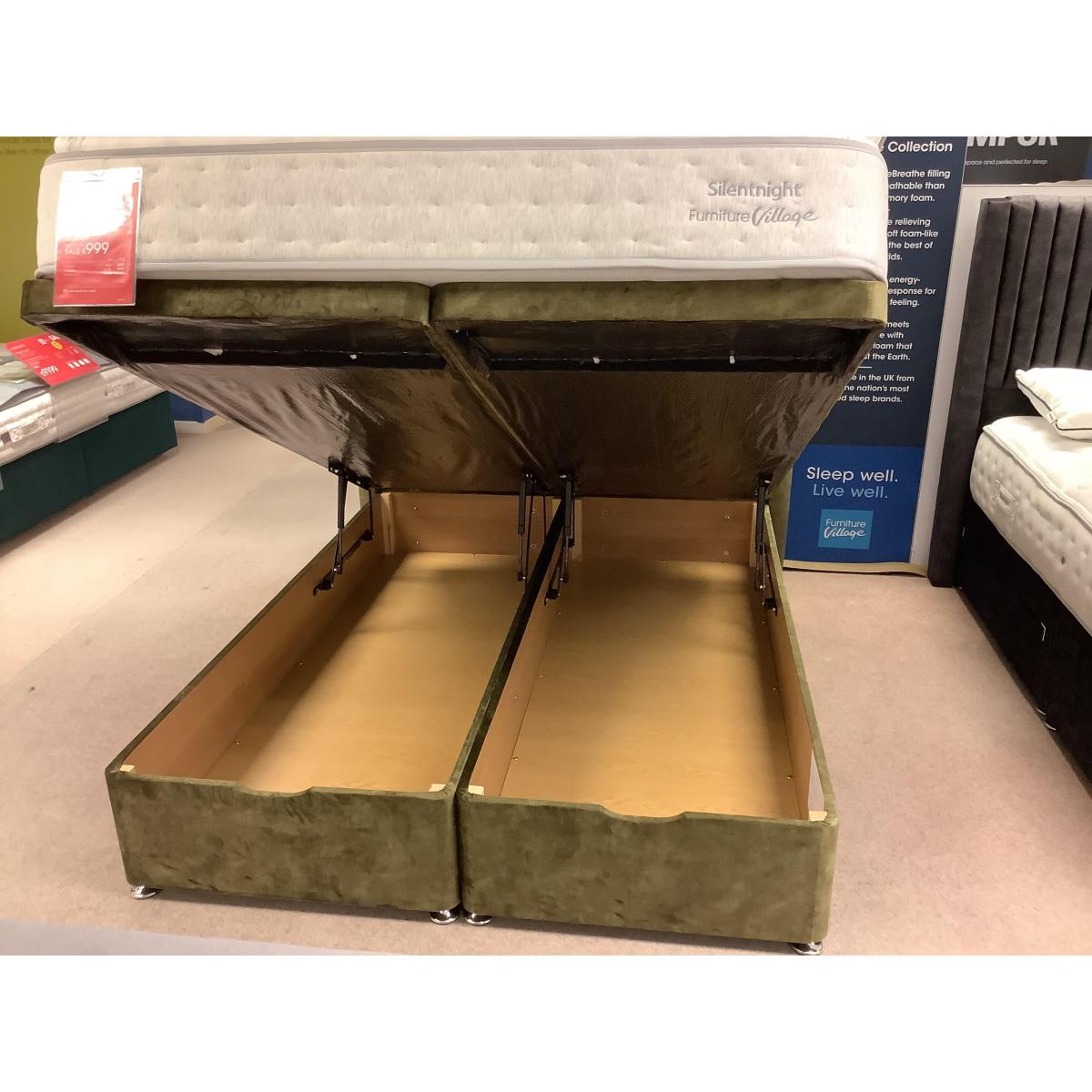 Silentnight - Revitalise 3000 5’ ottoman set & Meadow headboard – image 3