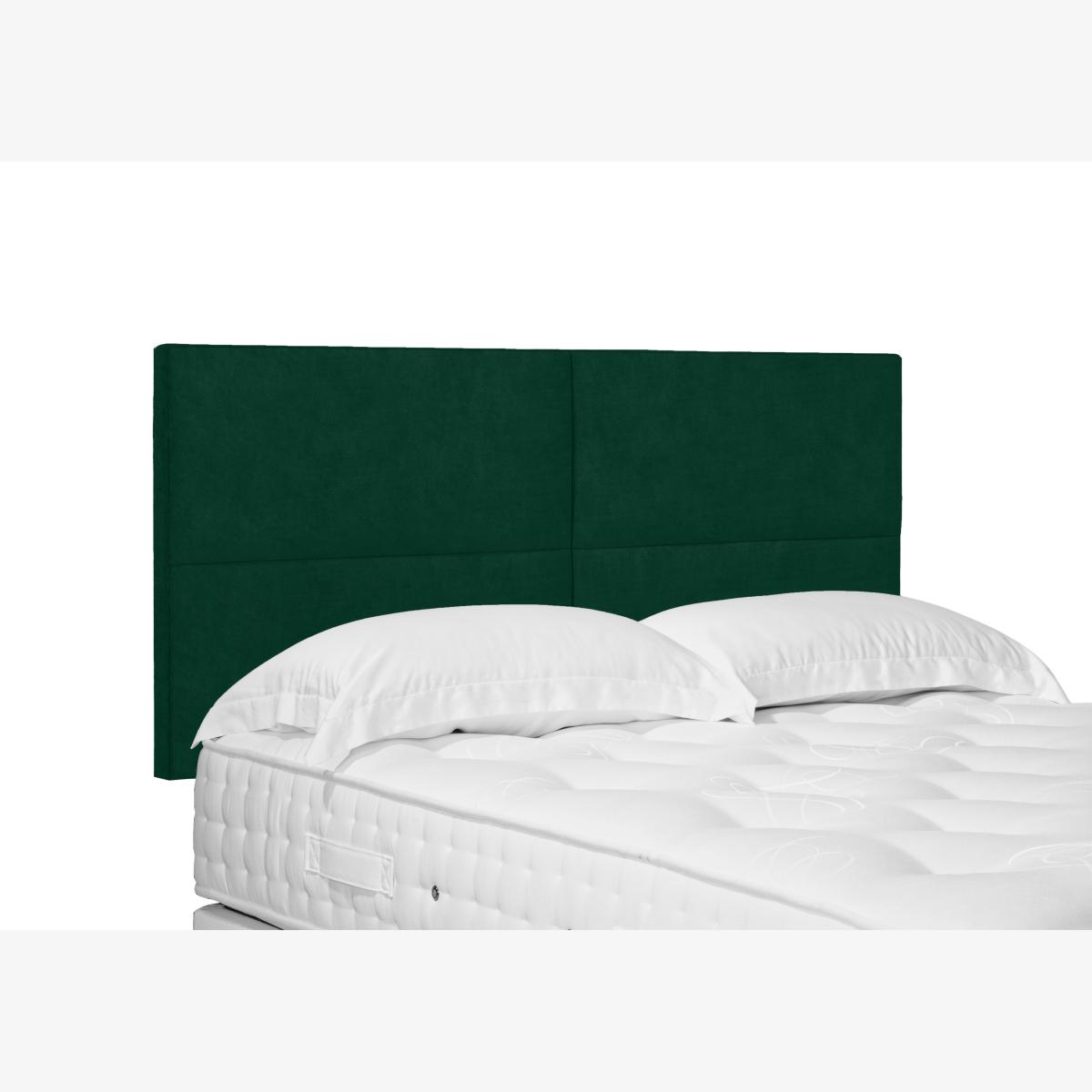 Sakura Standard Strutted Headboard - Double - Plush Emerald – image 1
