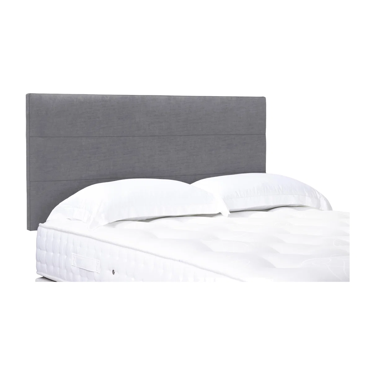 Natsu Standard Strutted Headboard - Super King - Aston Steel – image 1