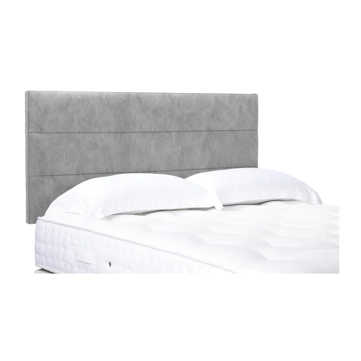 Natsu Standard Strutted Headboard - Super King - Dapple Sterling – image 1