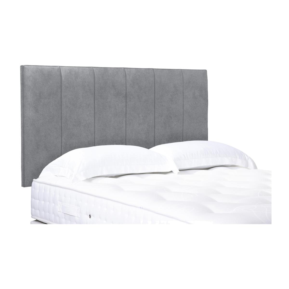 Heyman High Strutted Headboard - Small Double - Simply Zinc – image 1