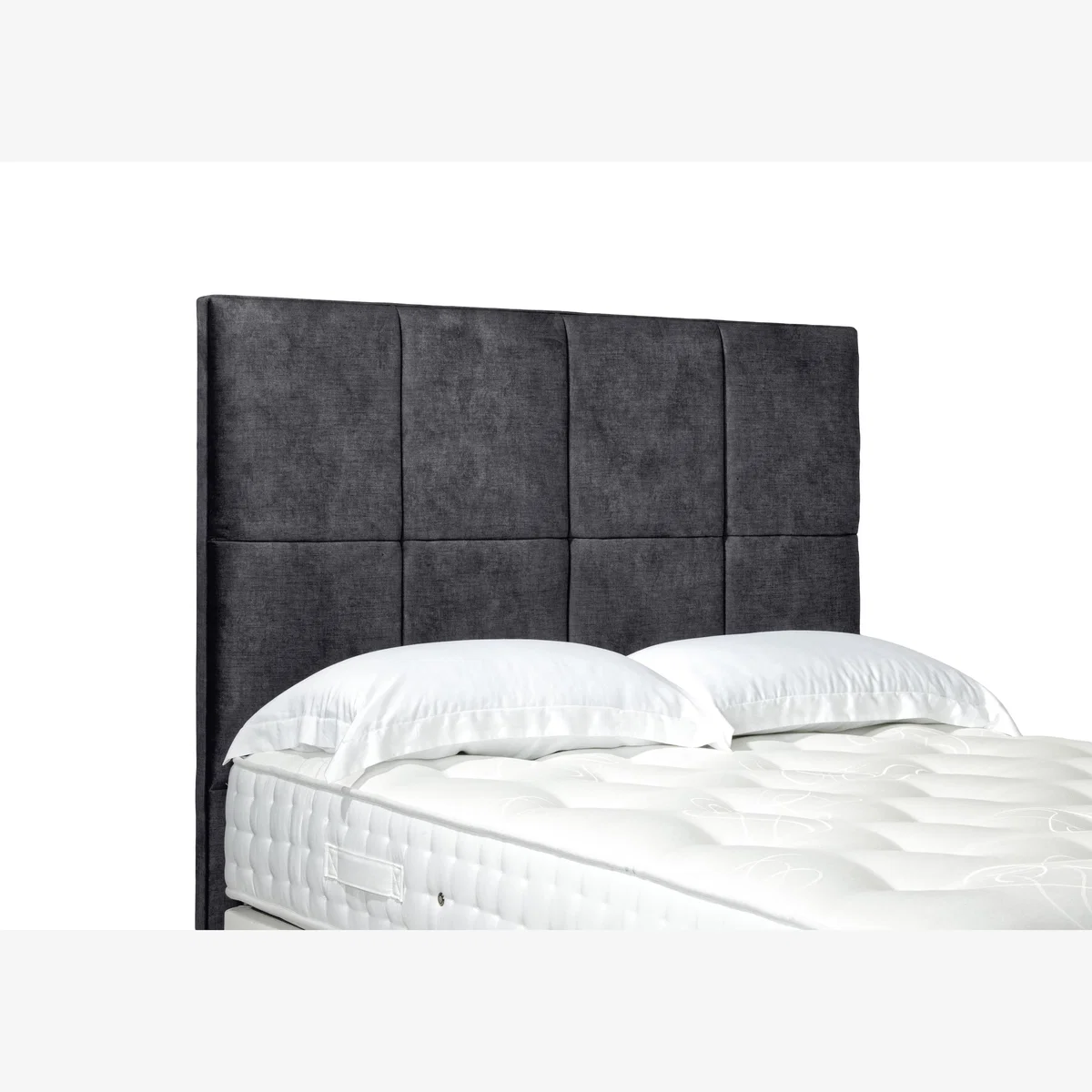 Titan High Floor Standing Headboard - Super King - Daytona Coal – image 1