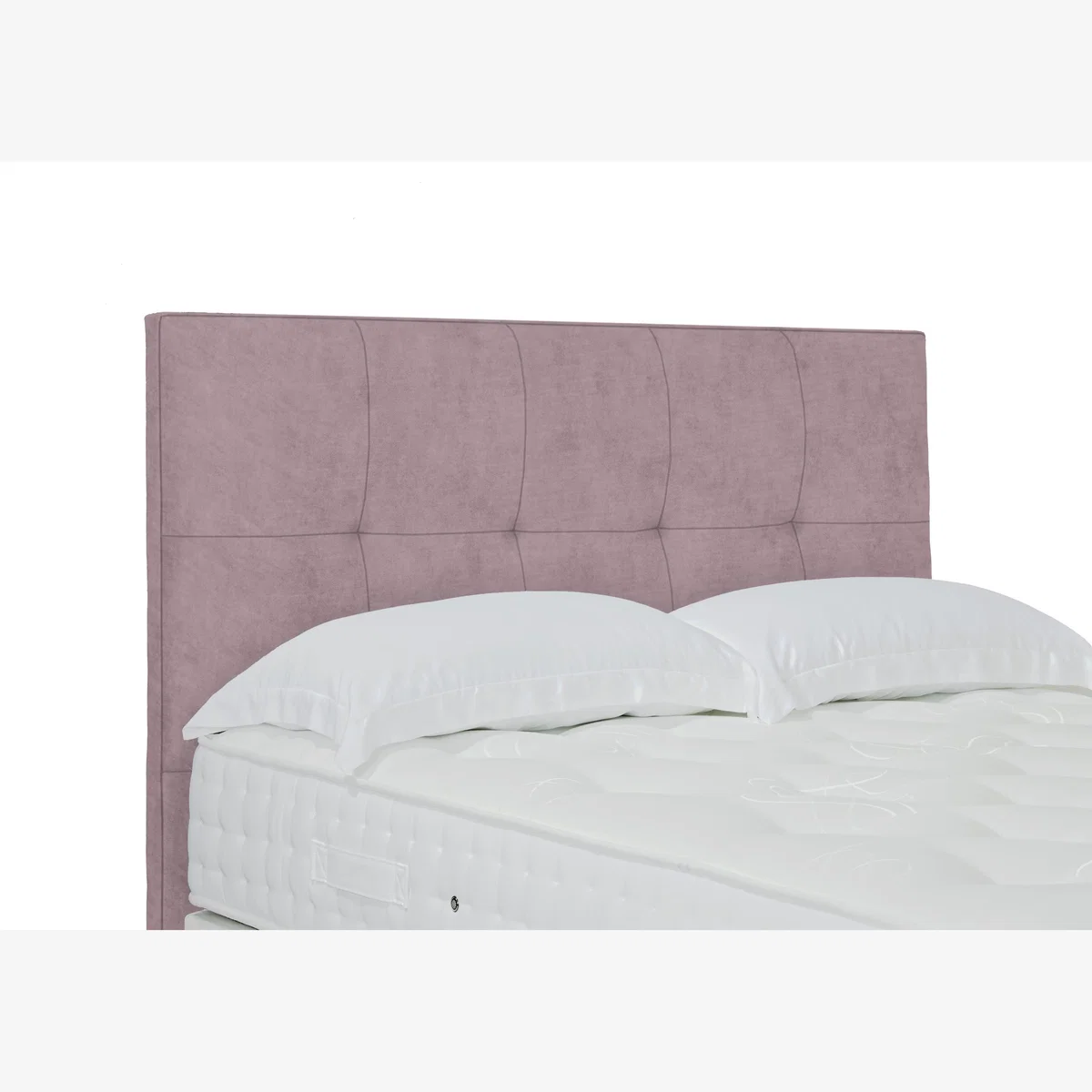 Stratton Standard Floor Standing Headboard - Super King - Plush Lilac – image 1