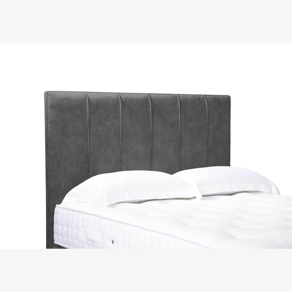 Rhodes High Floor Standing Headboard - King Size - Dapple Mink – image 1