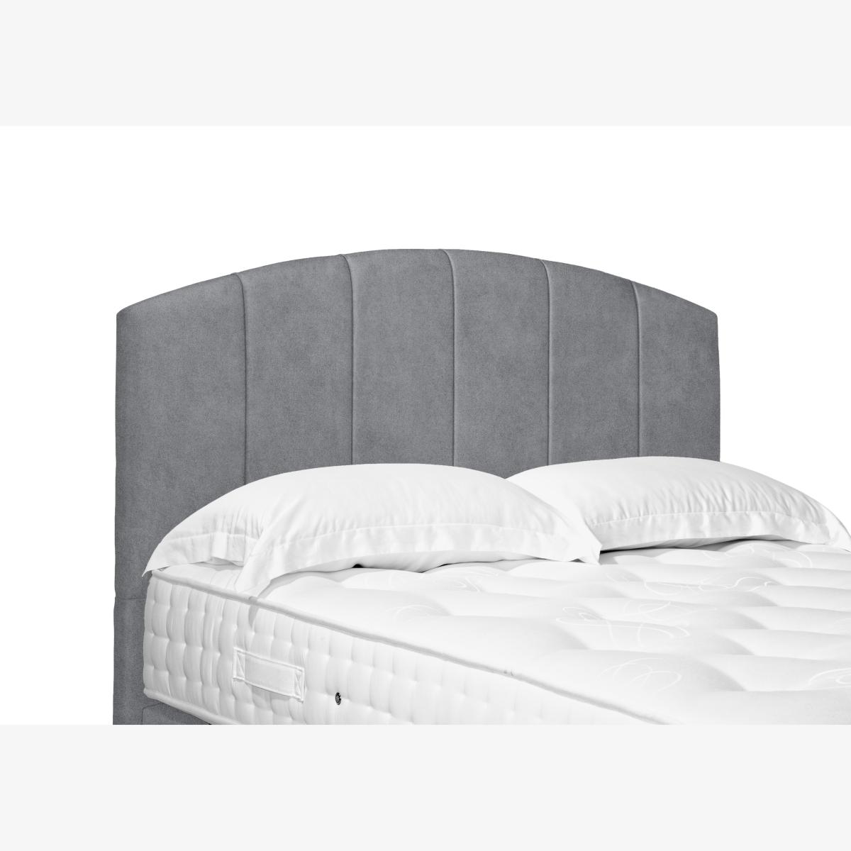 Bow Standard Floor Standing Headboard - Super King - Simply Zinc – image 1