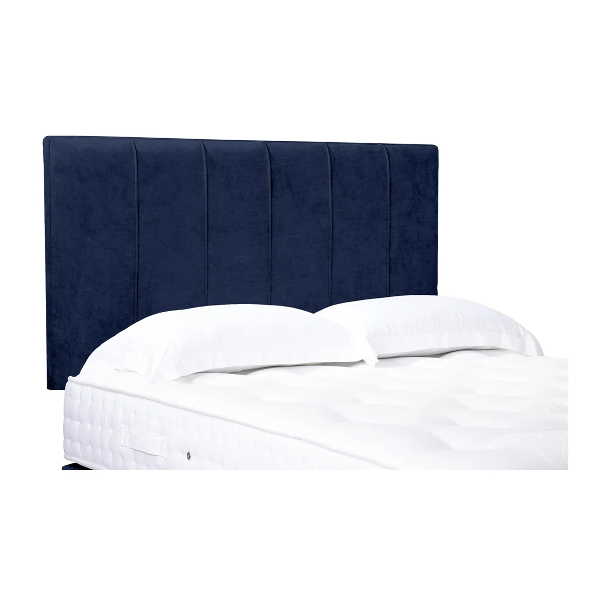 Rhodes High Strutted Headboard - Single - Aston Navy – image 1