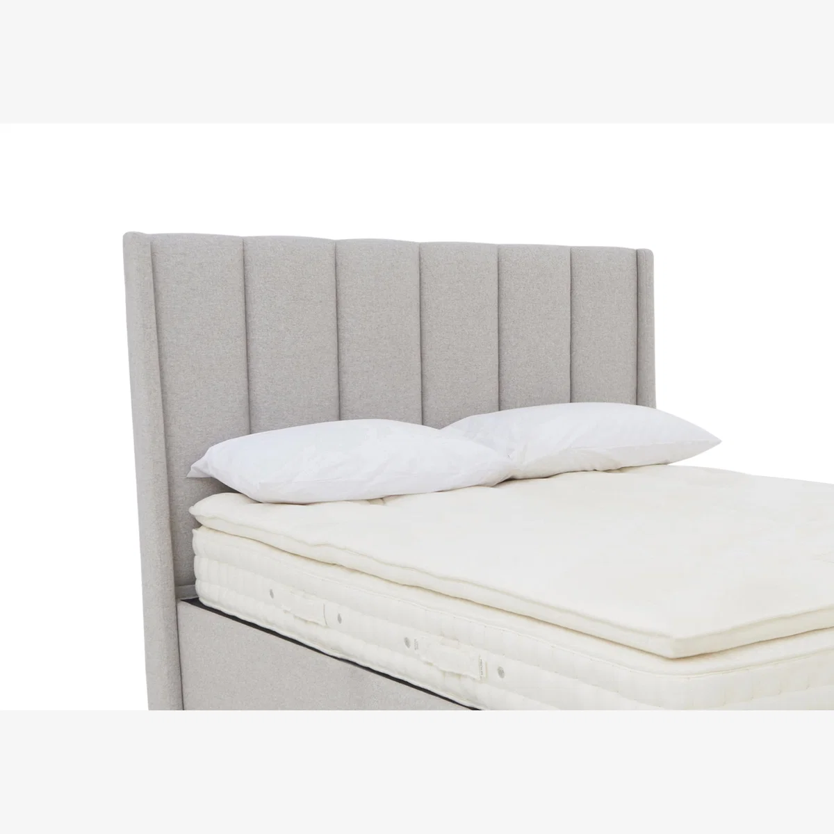 Ryo Floor Standing Headboard - Super King - Shetland Pebble – image 1
