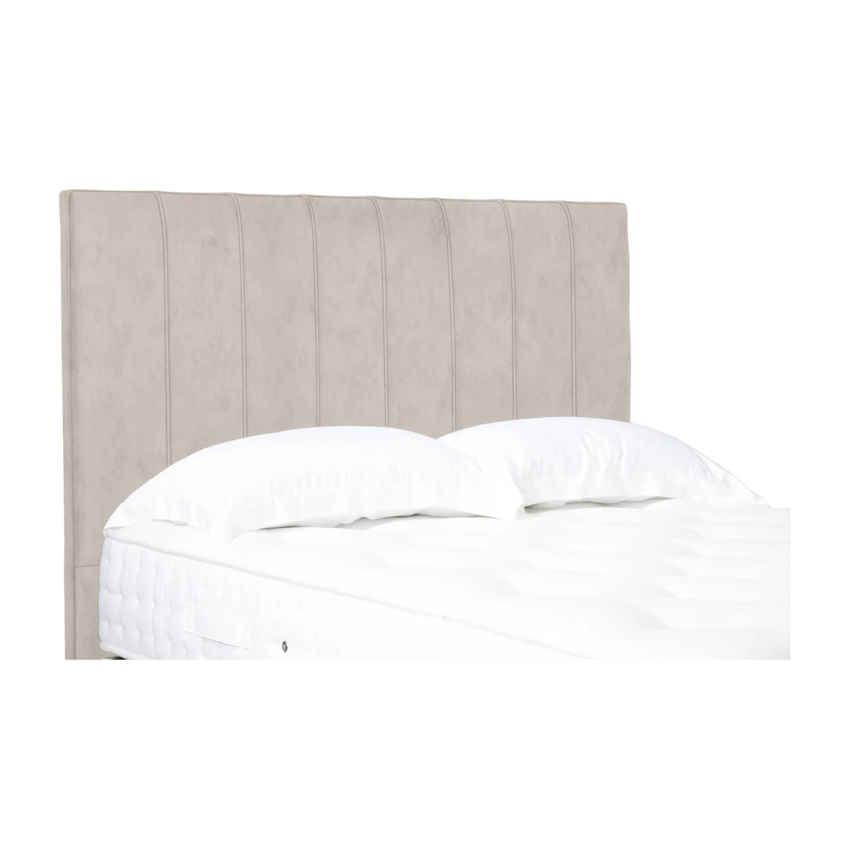 Axel High Floor Standing Headboard - Single - Sandstone Pearl – image 1