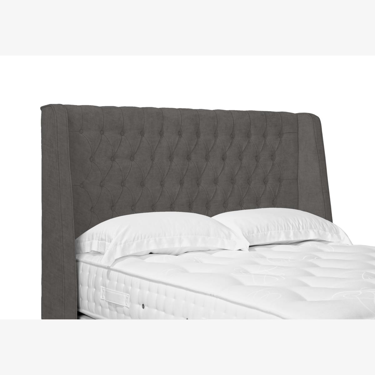 Belgrave High Floor Standing Headboard - King Size - Plush Mole – image 1