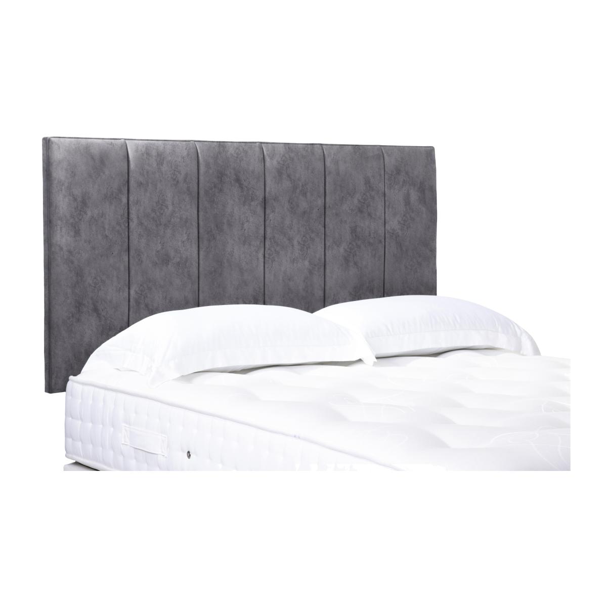 Heyman High Strutted Headboard - Double - Daytona Grey – image 1