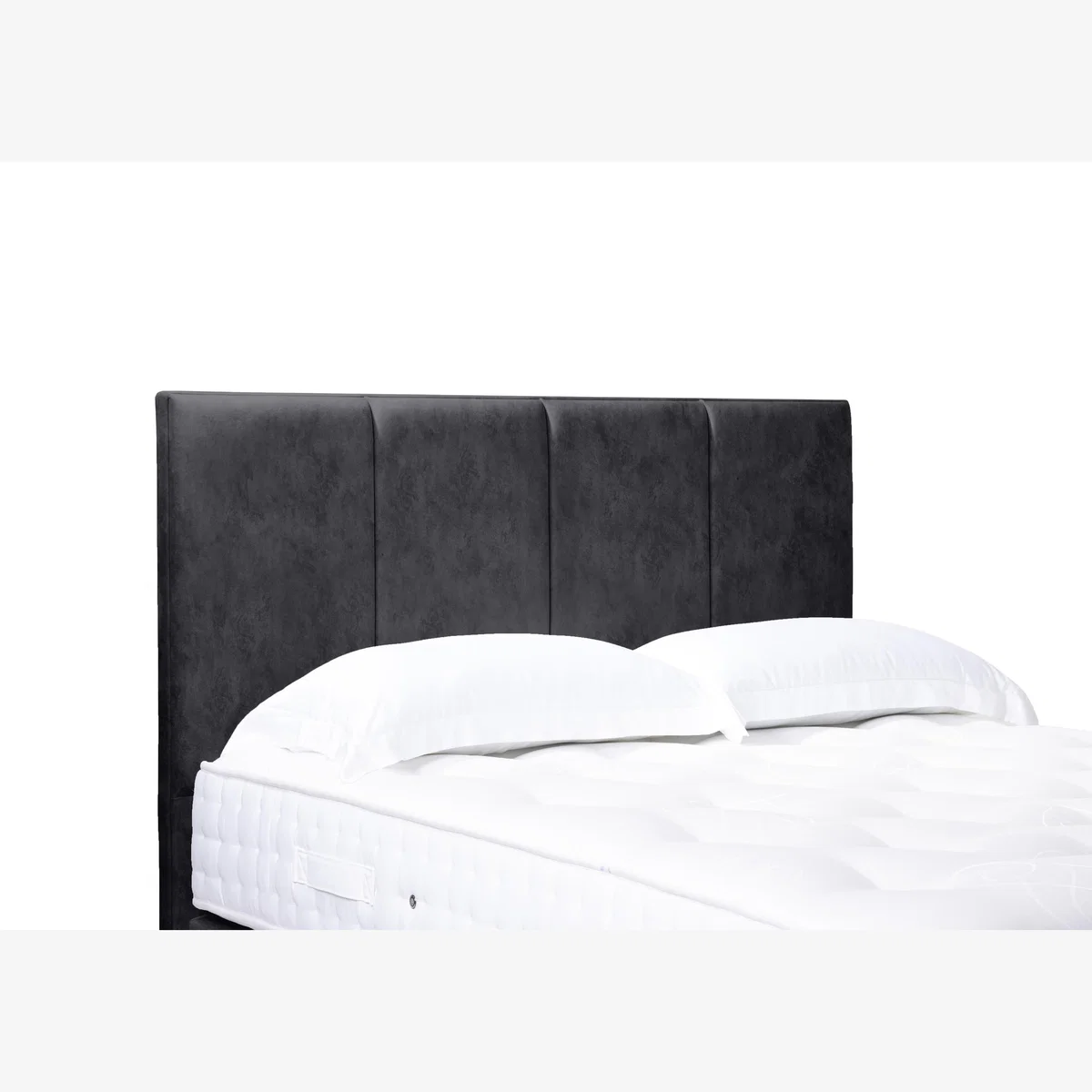 Linear Standard Floor Standing Headboard - Single - Daytona Coal – image 1