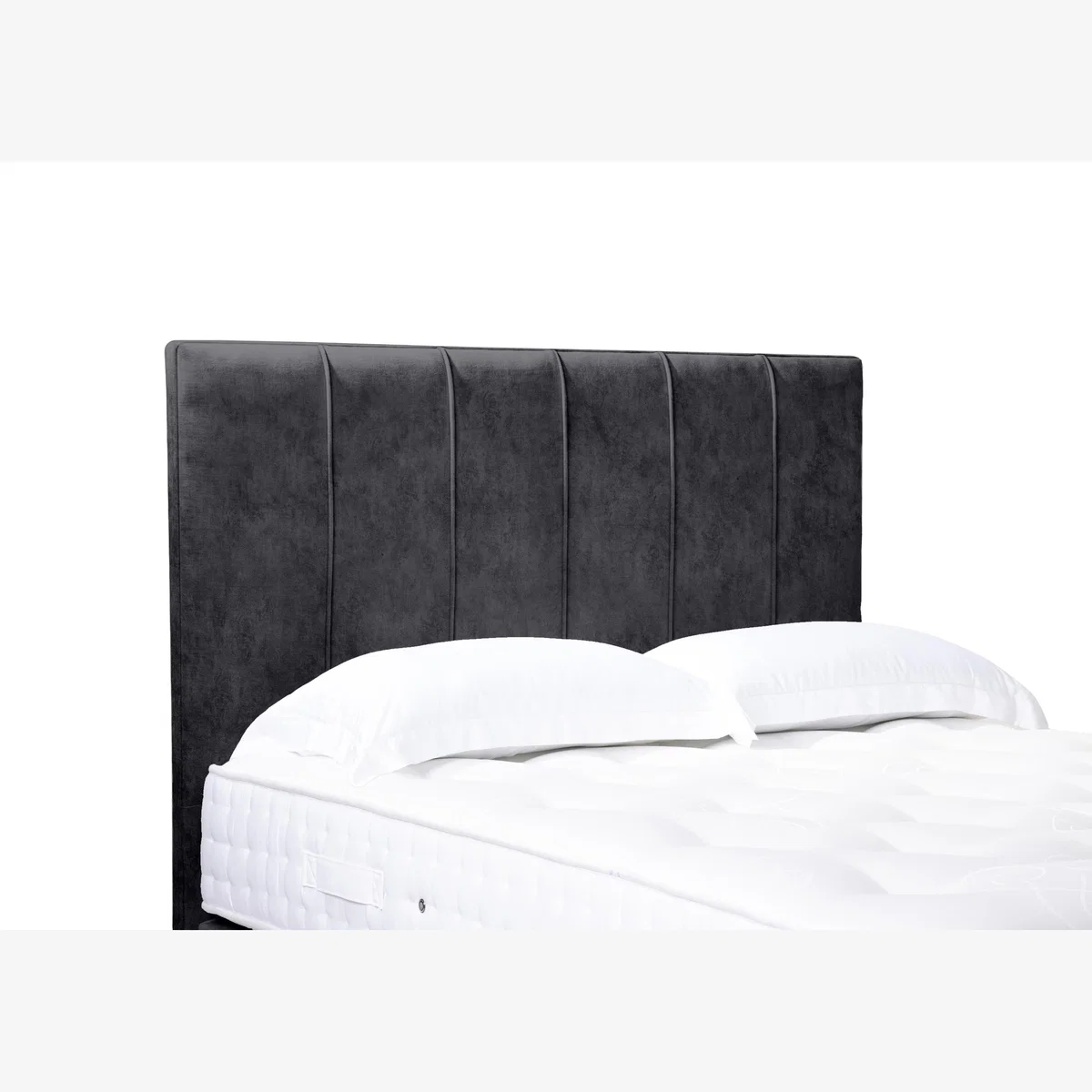 Rhodes High Floor Standing Headboard - Super King - Daytona Coal – image 1