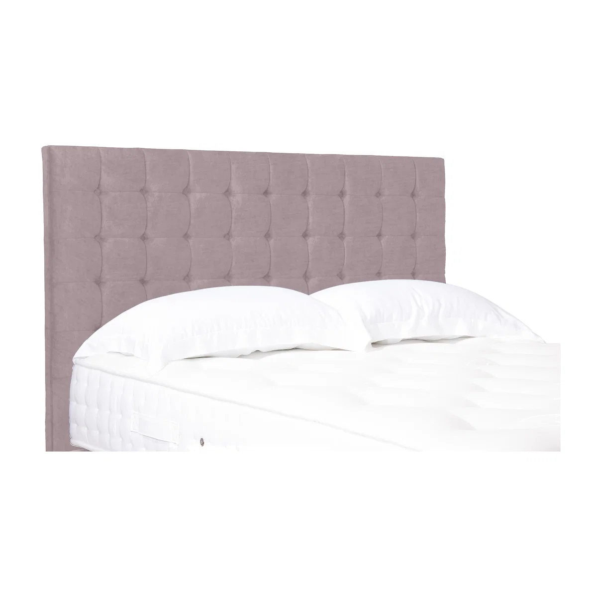 Dot Standard Floor Standing Headboard - Single - Plush Lilac – image 1