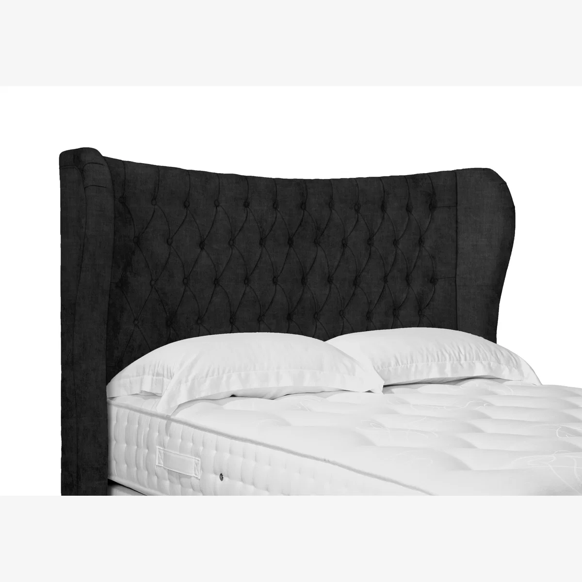 Camber High Floor Standing Headboard - Double - Smokey Quartz – image 1