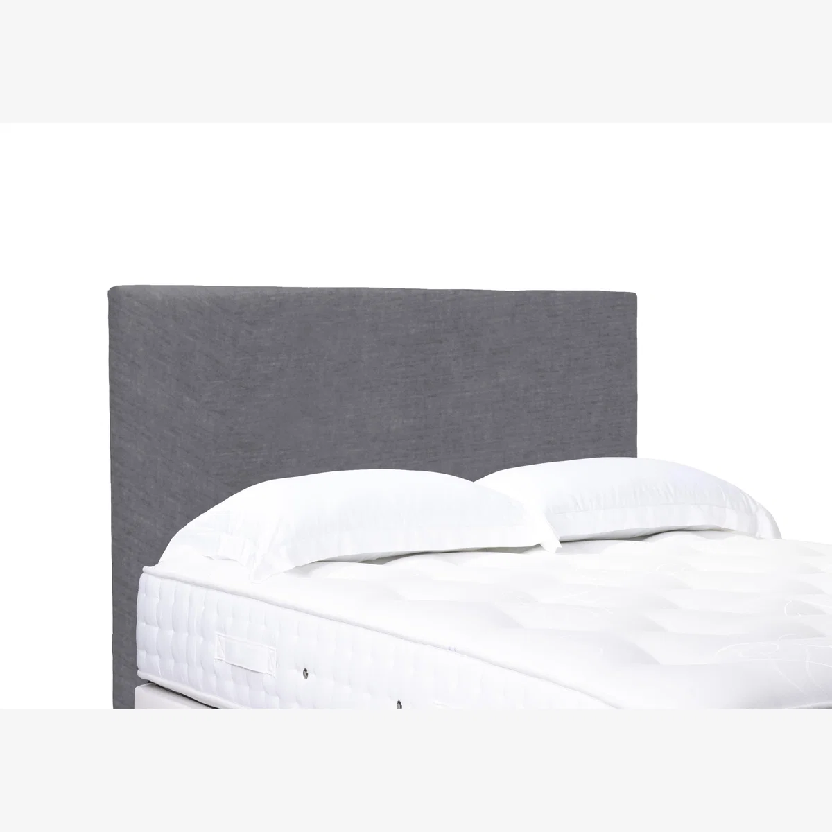 Origin Standard Floor Standing Headboard - Single - Aston Steel – image 1