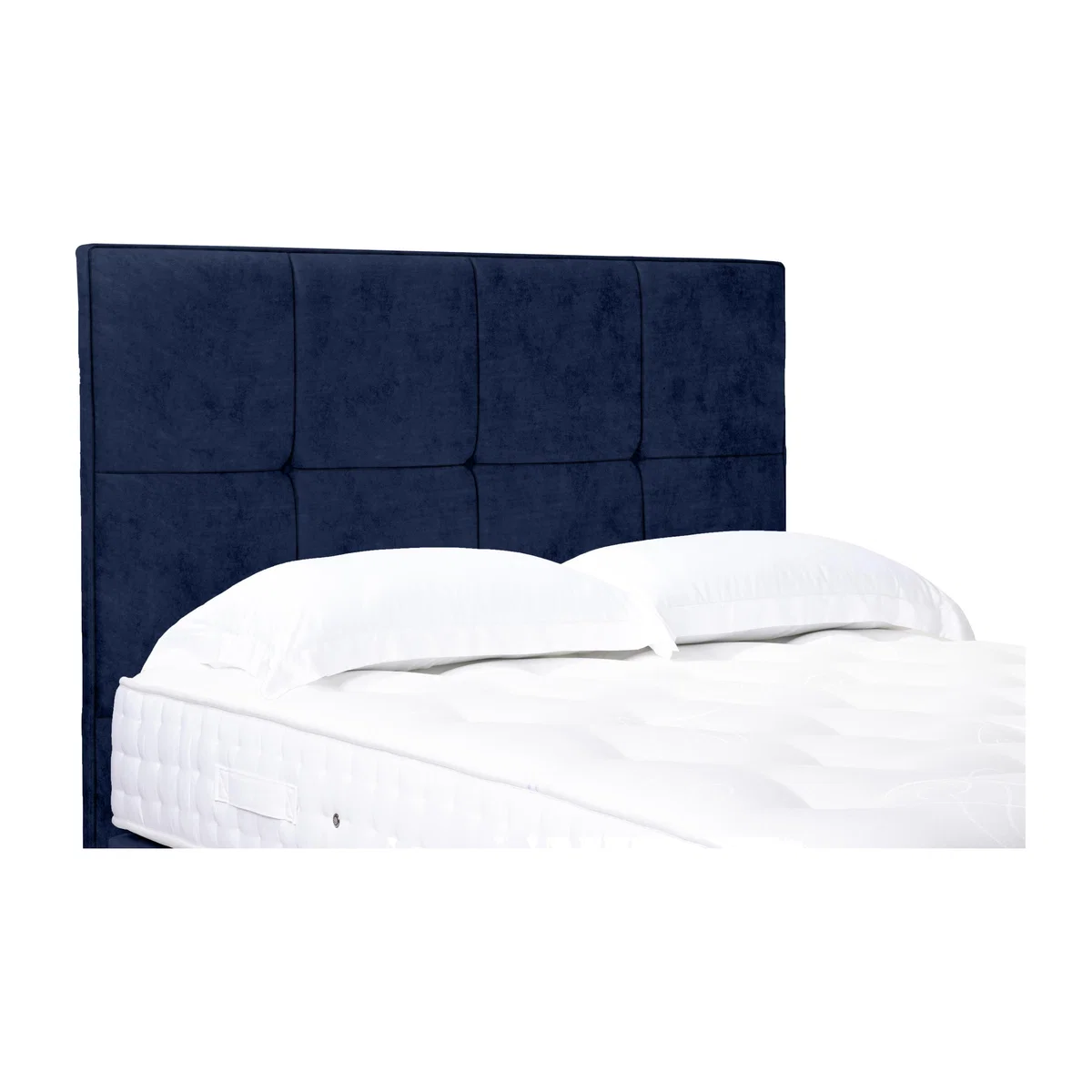 Reigns High Floor Standing Headboard - Super King - Aston Navy