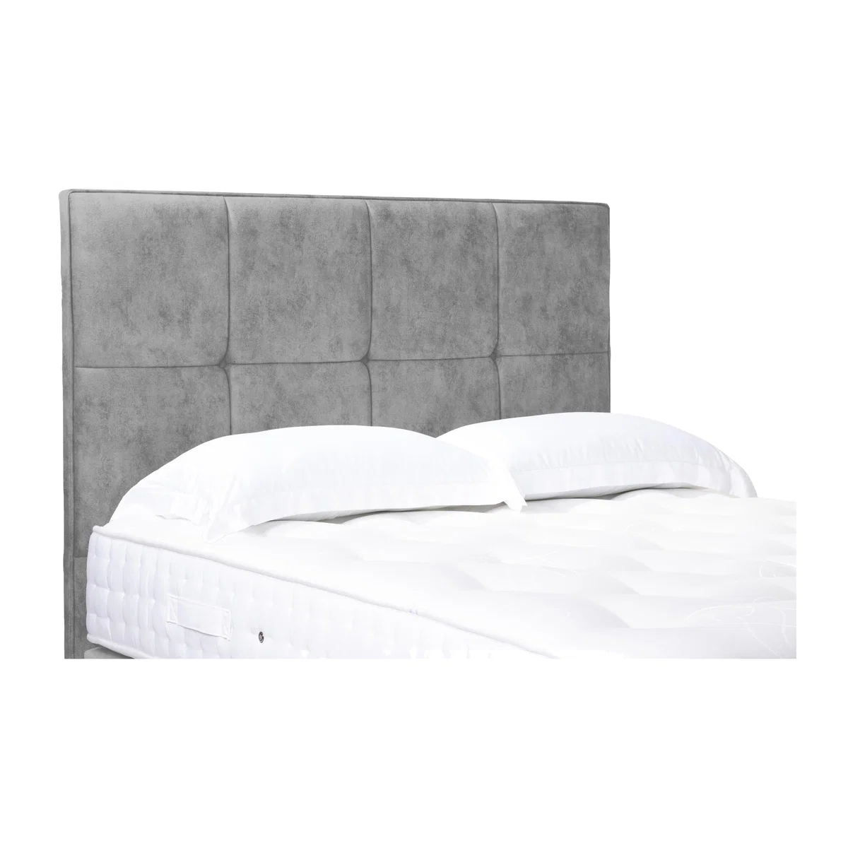 Reigns High Floor Standing Headboard - Single - Dapple Sterling – image 1