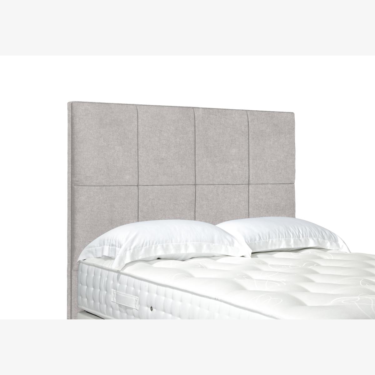 Titan High Floor Standing Headboard - King Size - Tweed Stone – image 1