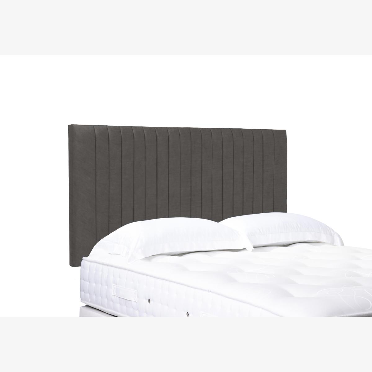 Cadenza High Strutted Headboard - Small Double - Plush Mole – image 1
