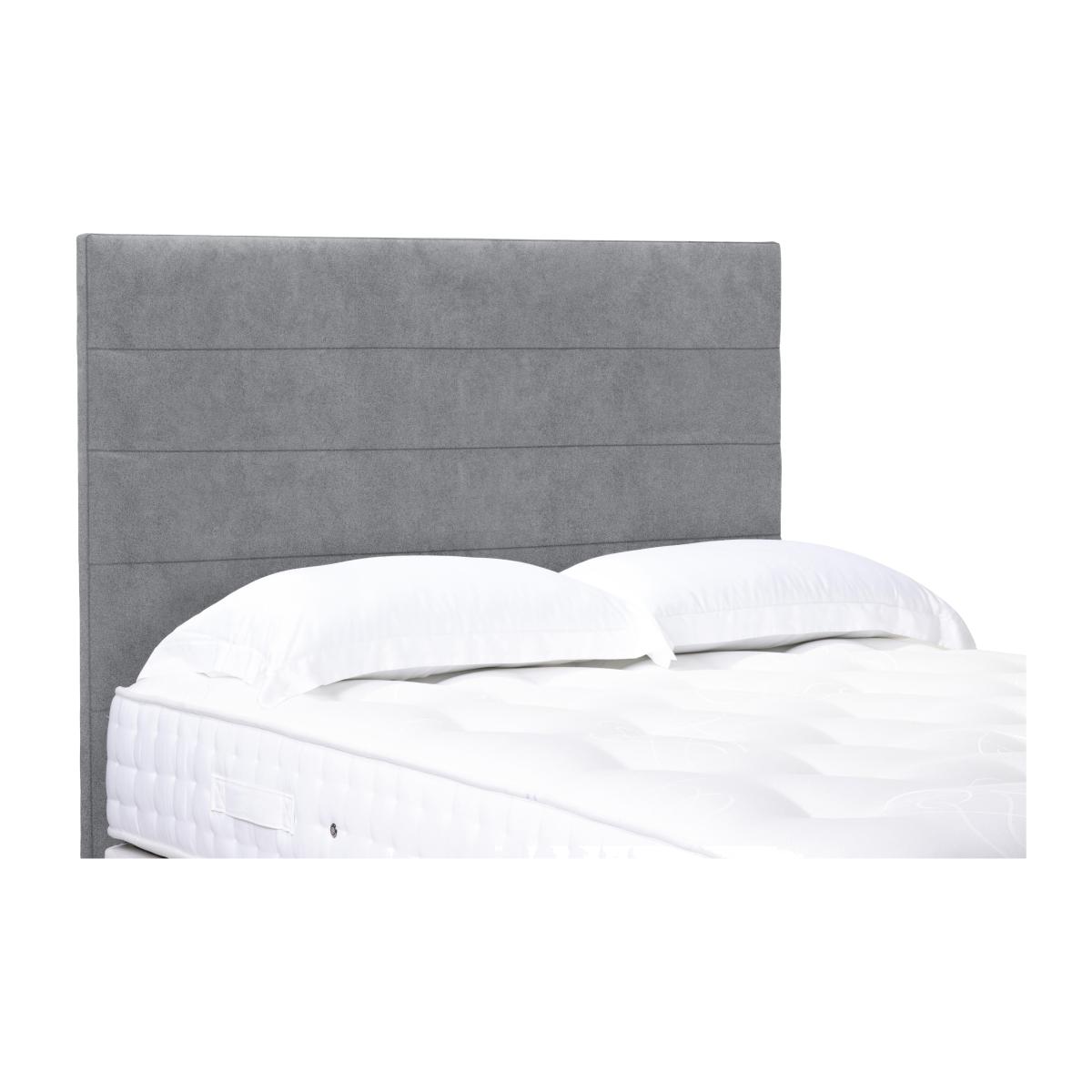 Natsu High Floor Standing Headboard - Small Double - Simply Zinc – image 1