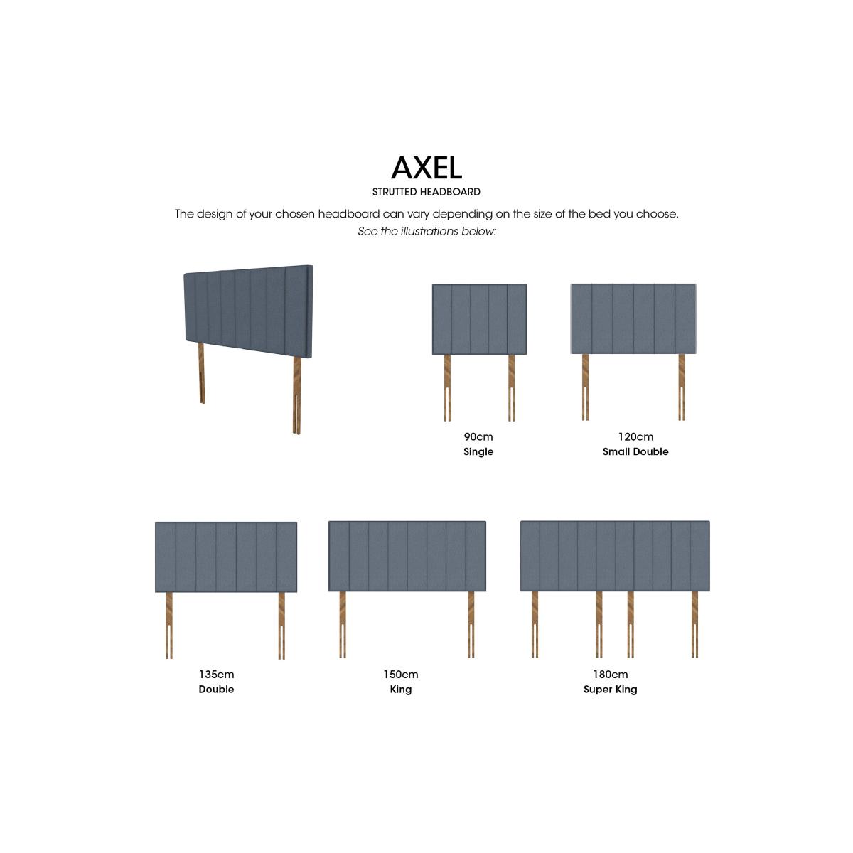 Axel High Strutted Headboard - Super King - Seven Lilac – image 2