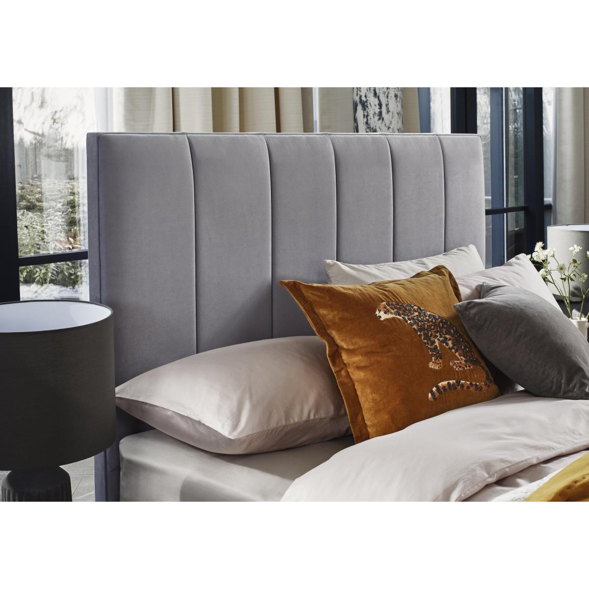 Heyman High Floor Standing Headboard - Single - Dapple Mink – image 2