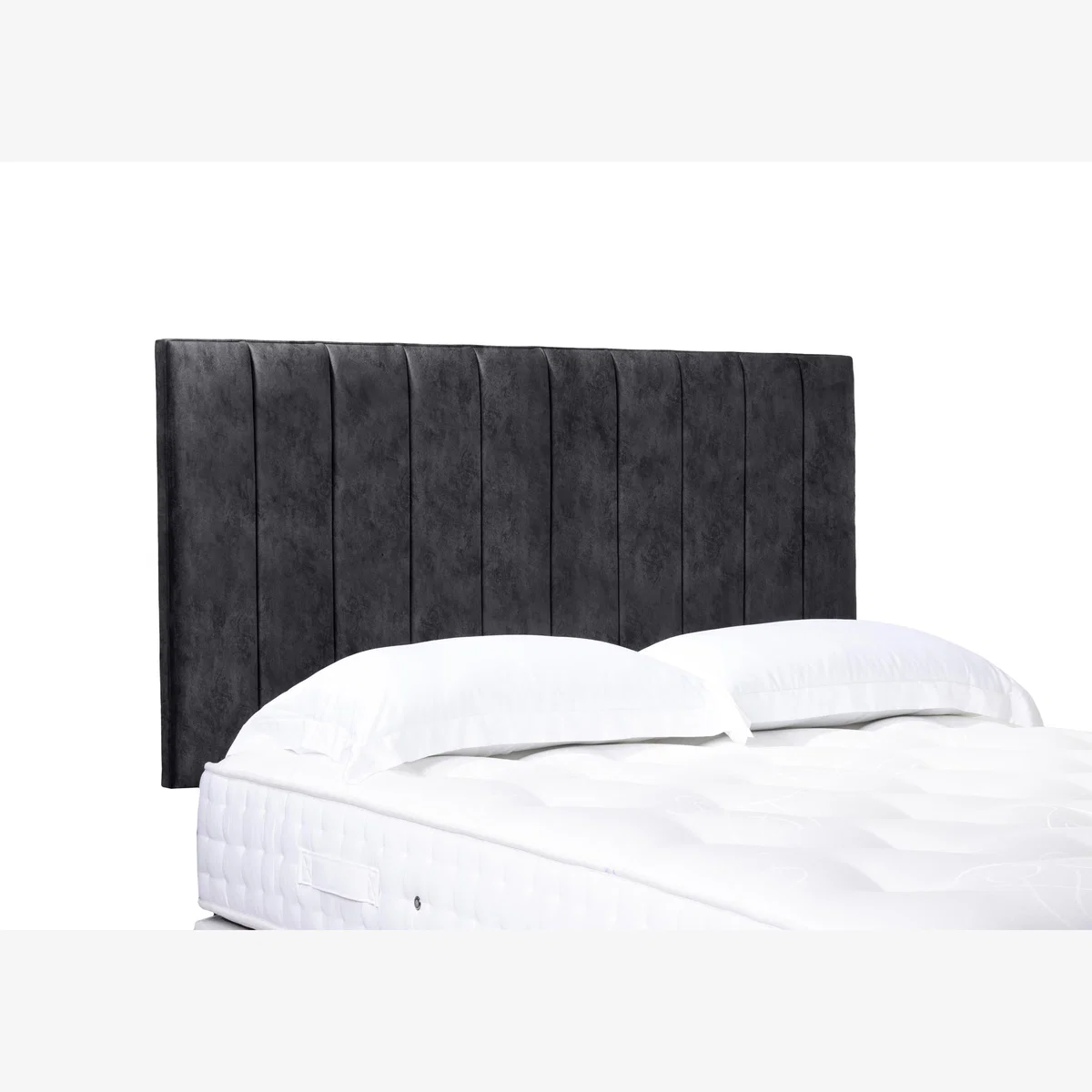 Elyse High Strutted Headboard - Super King - Daytona Coal – image 1