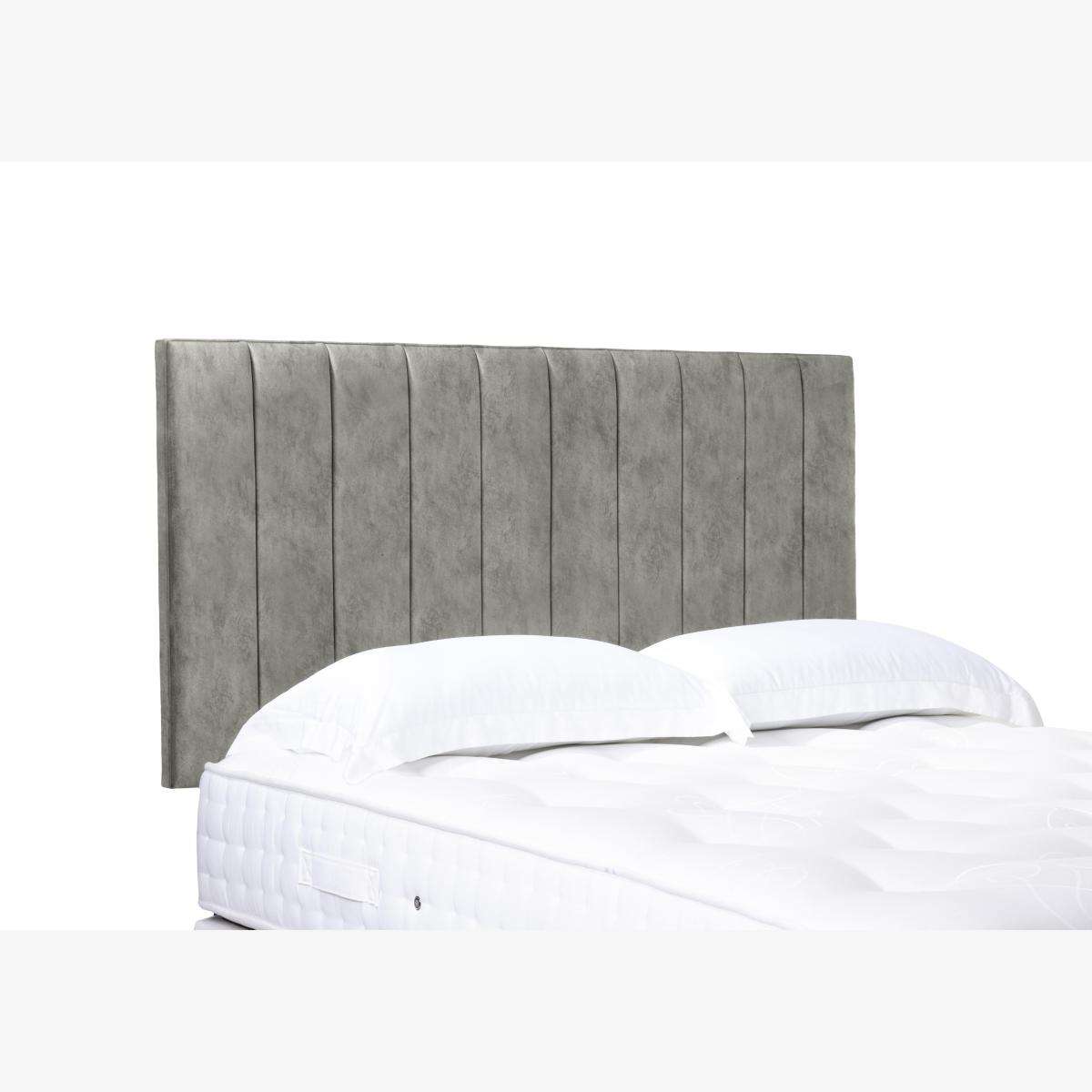 Elyse High Strutted Headboard - King Size - Daytona Stone – image 1