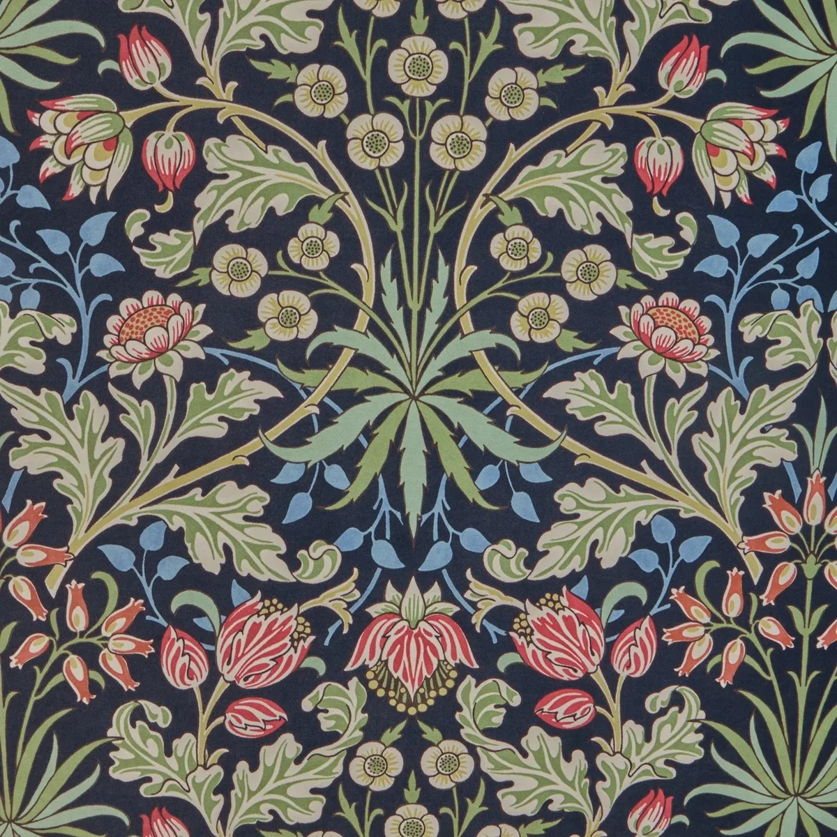 Habitat x William Morris Hyacinth Double Headboard – image 5