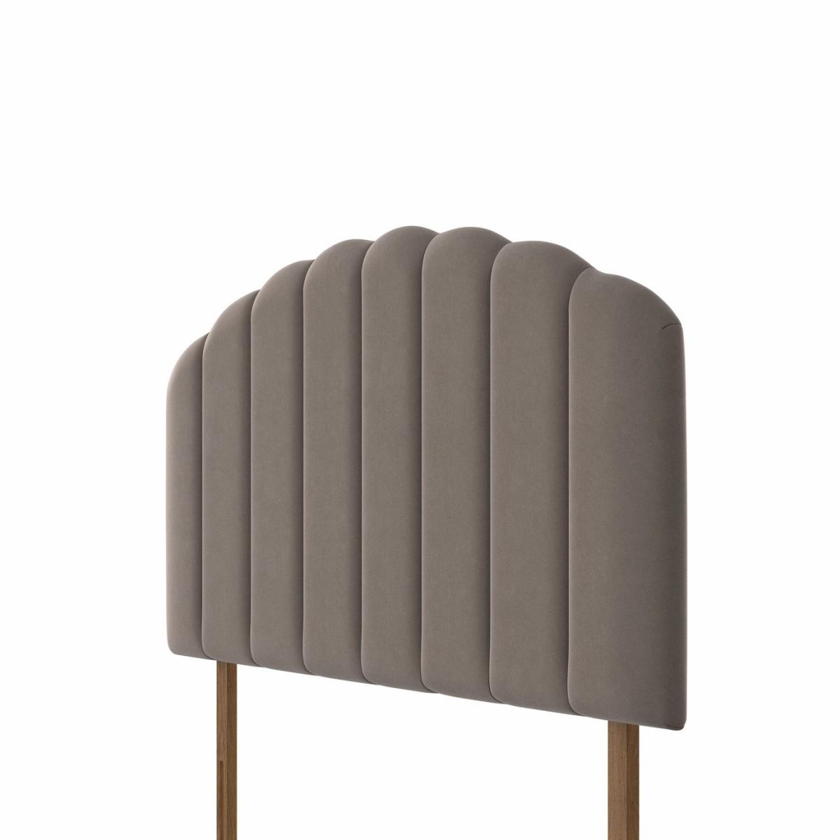 Silentnight Merlin Fabric Double Headboard - Mink – image 3