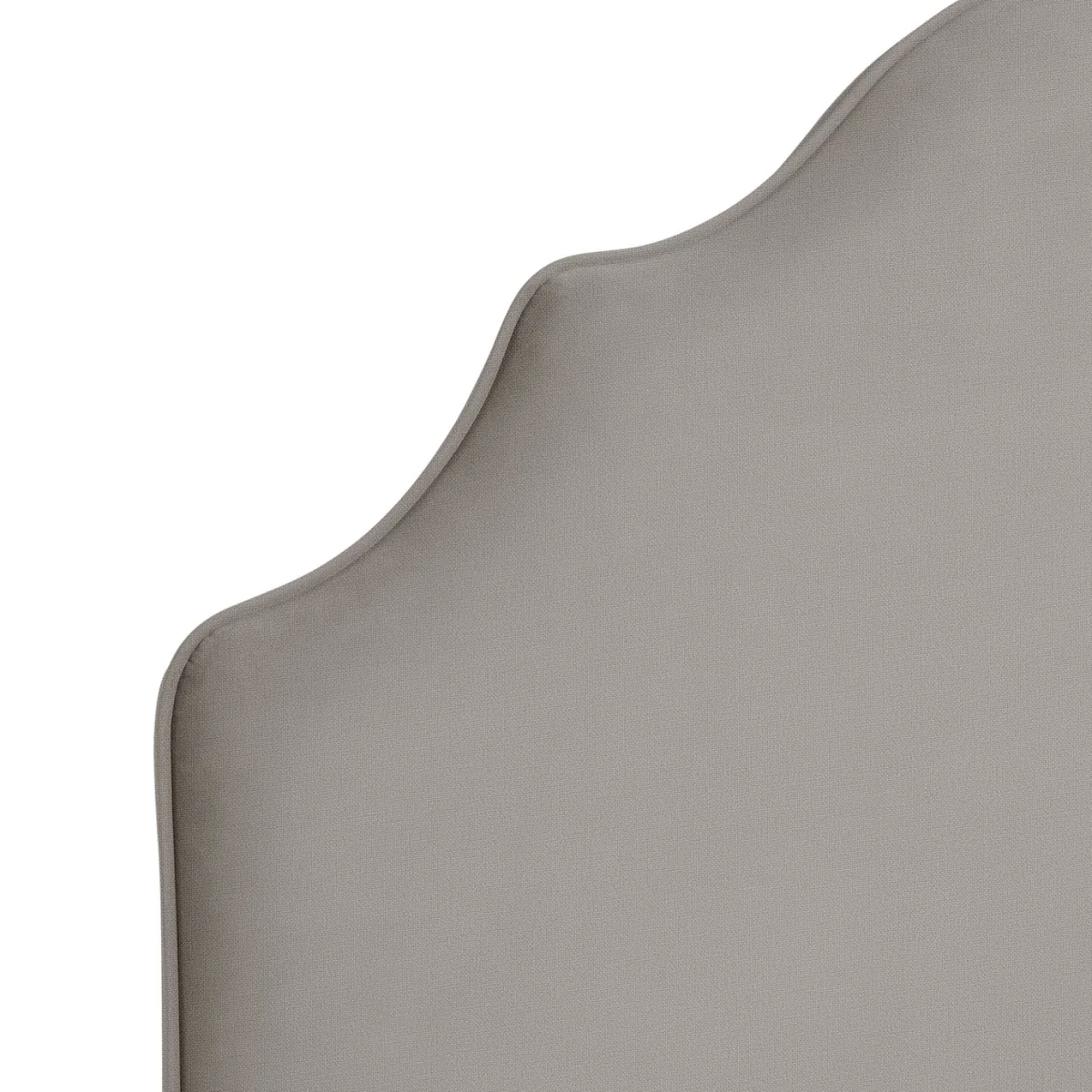 Habitat Daphne Fabric Kingsize Headboard - Grey – image 3