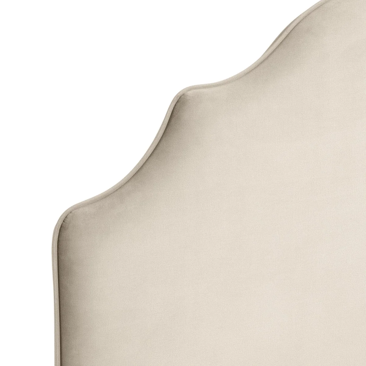 Habitat Daphne Fabric Double Headboard - Cream – image 4