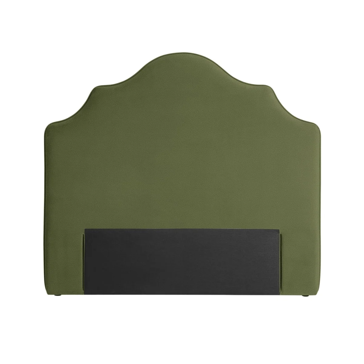 Habitat Daphne Velvet Kingsize Headboard - Olive – image 2