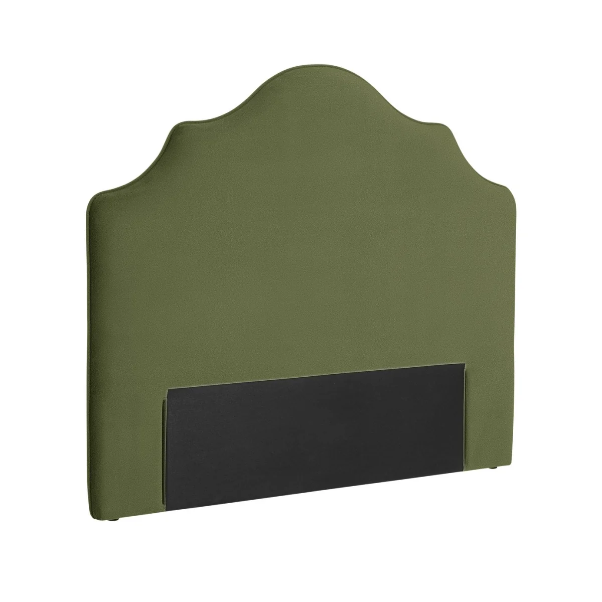 Habitat Daphne Velvet Kingsize Headboard - Olive – image 3