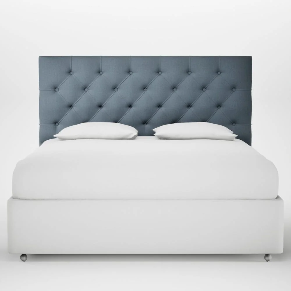 Heal's Balmoral Headboard Super King Smart Cotton Linen Celestial – image 1