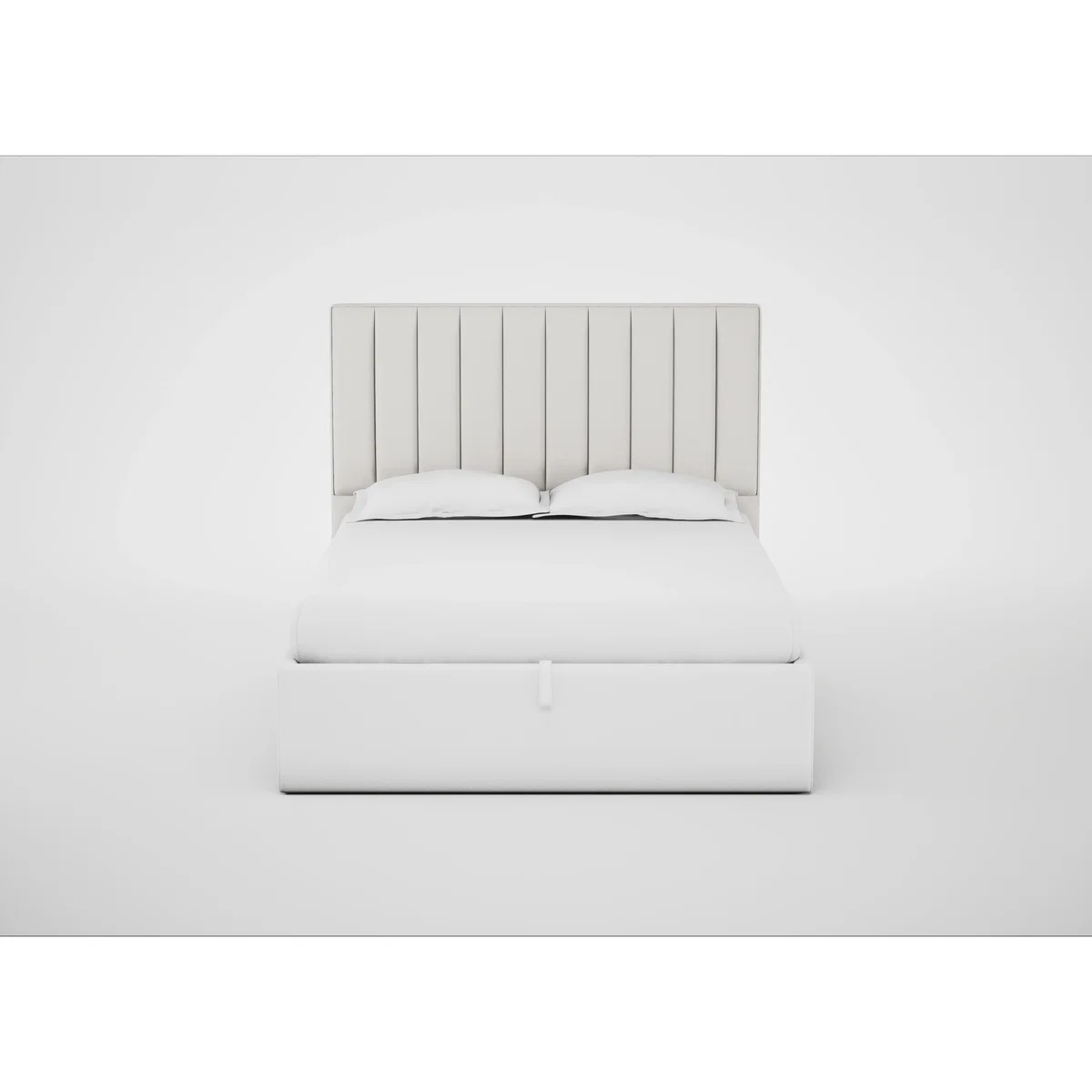 Heal's Retta Headboard Double Capelo Linen-Cotton Etruscan Red – image 2