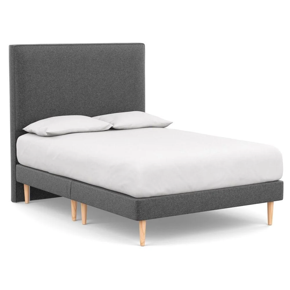 Heal's Newman Headboard Lift Storage Double Smart Cotton Linen Rust – image 2