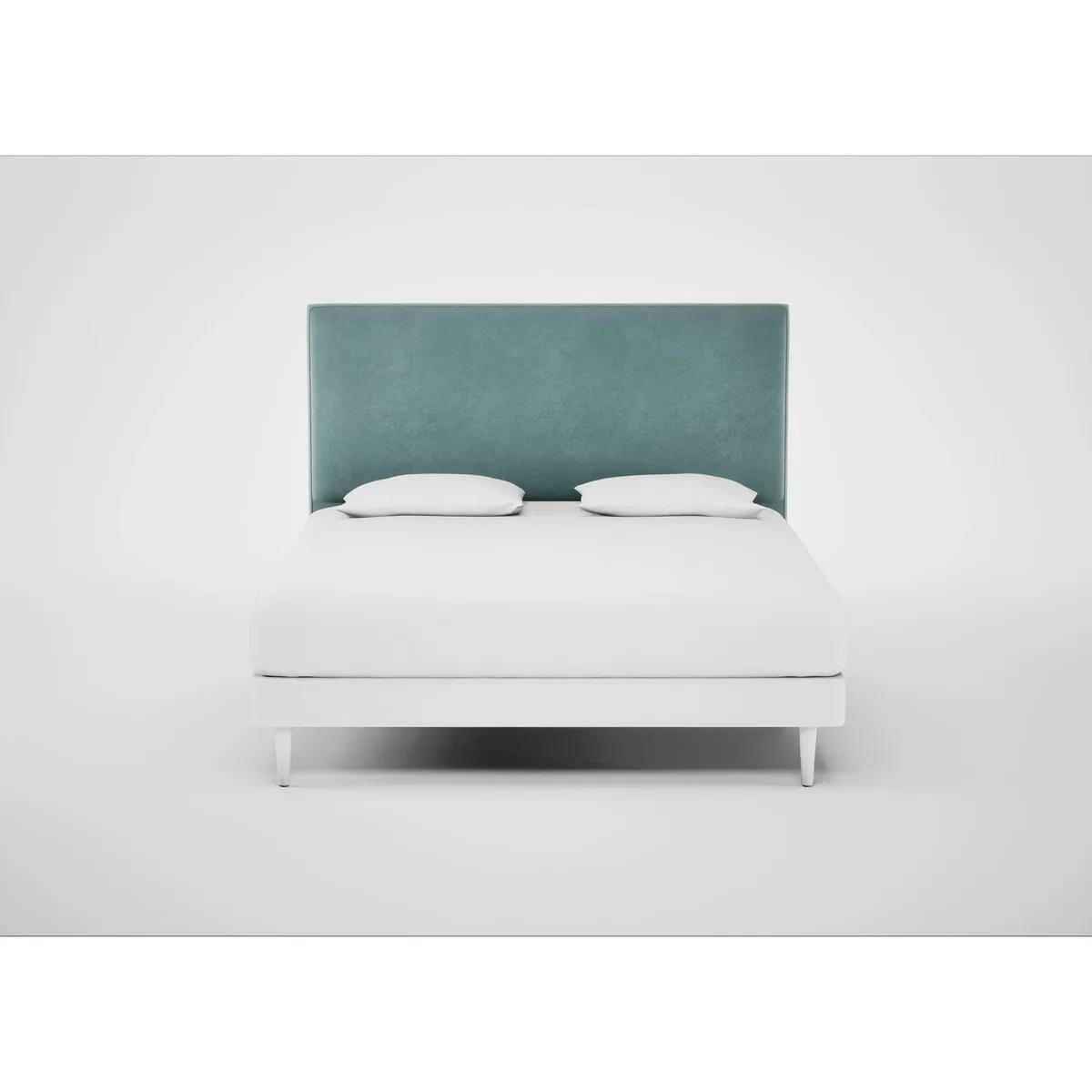 Heal's Newman Headboard King Loop Twill Ochre – image 3